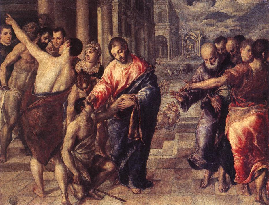 Christ Healing the Blind dfh